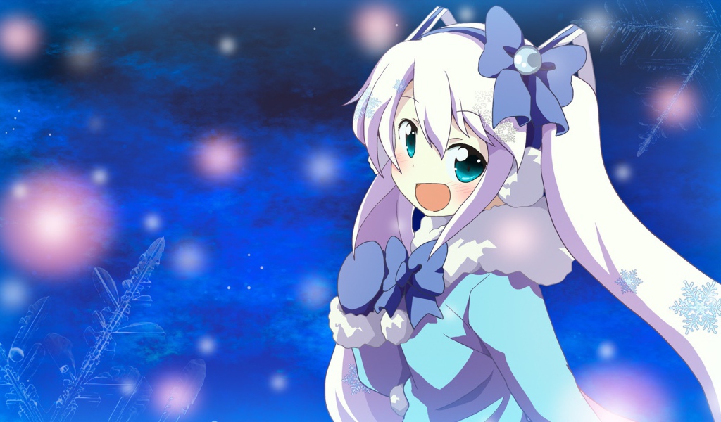 Девочка в зимней одежде