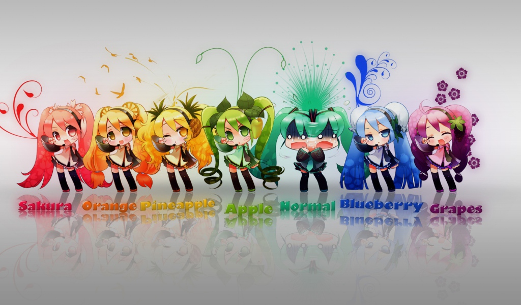 Девочки из анимации