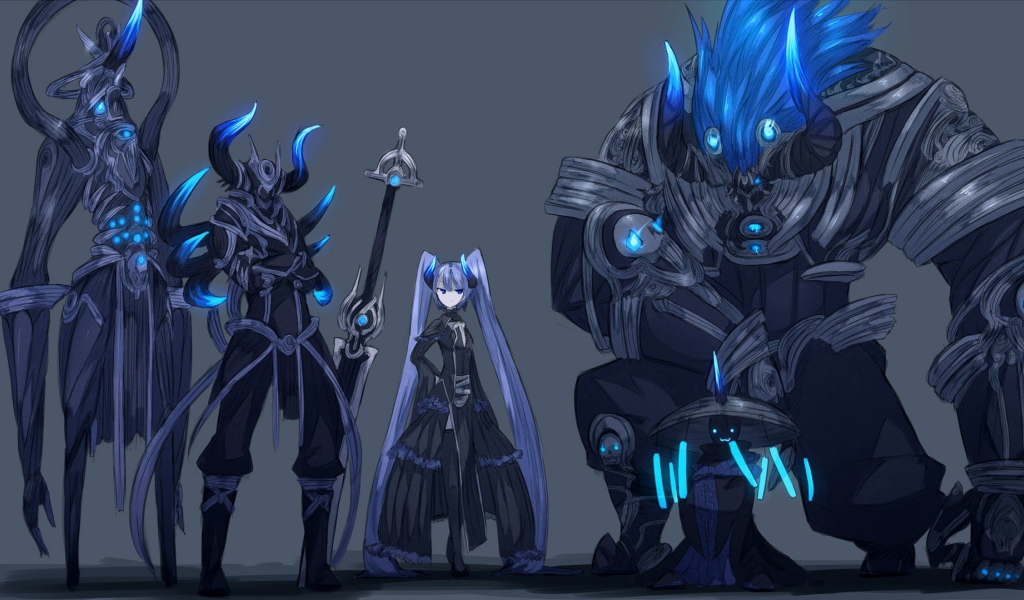 Монстры из Японской анимации