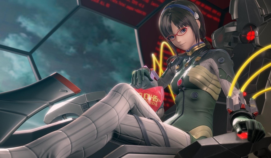 Аниме девуша Неон Генезис