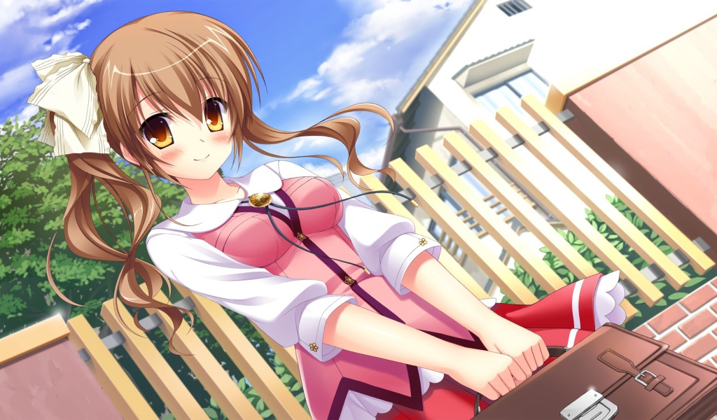 Ученица с бантиком