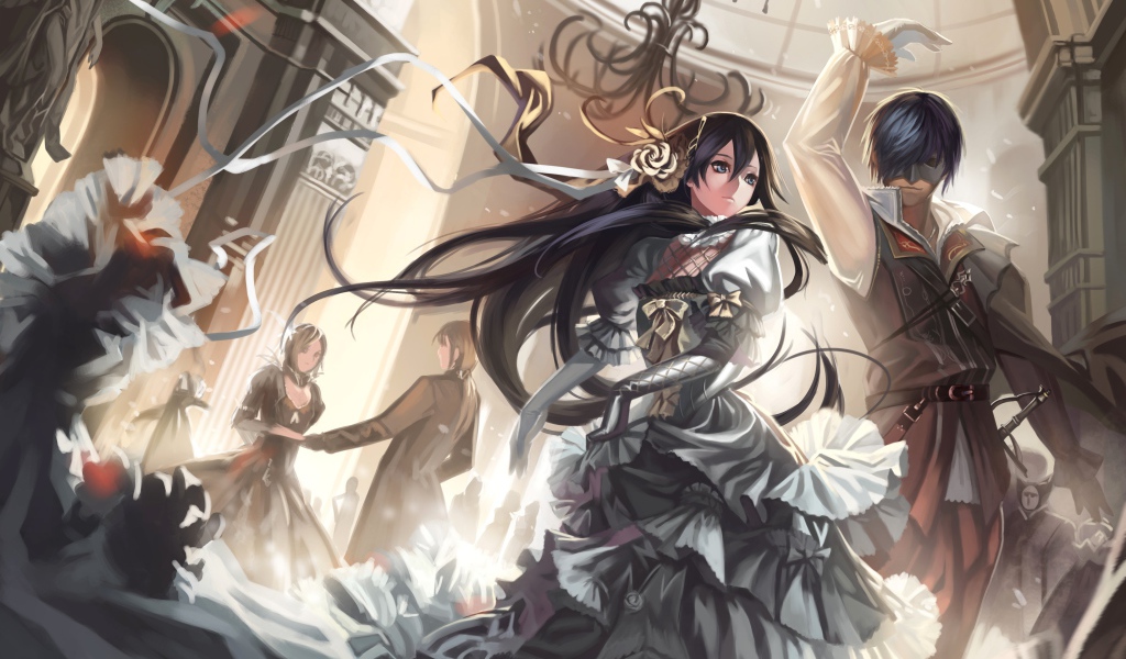 Девушка и парень танцуют