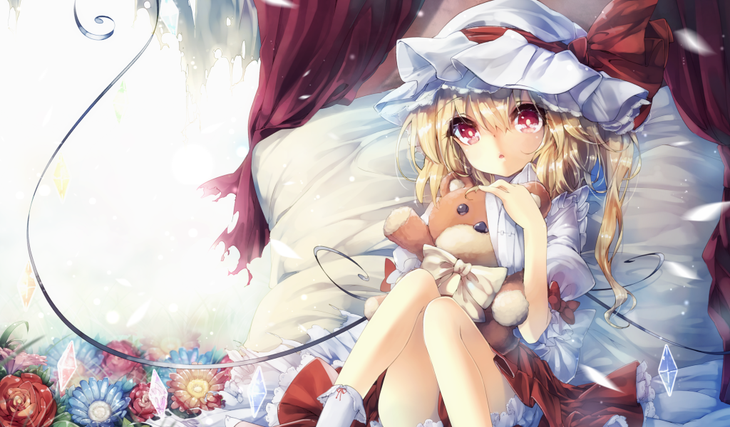 Девочка с медвежонком