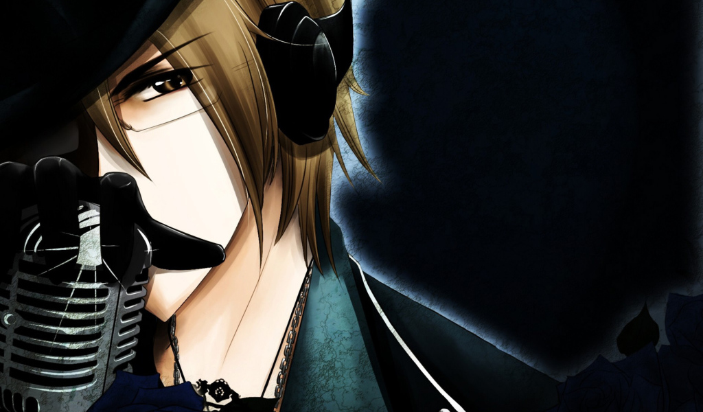 Парень с микрофоном