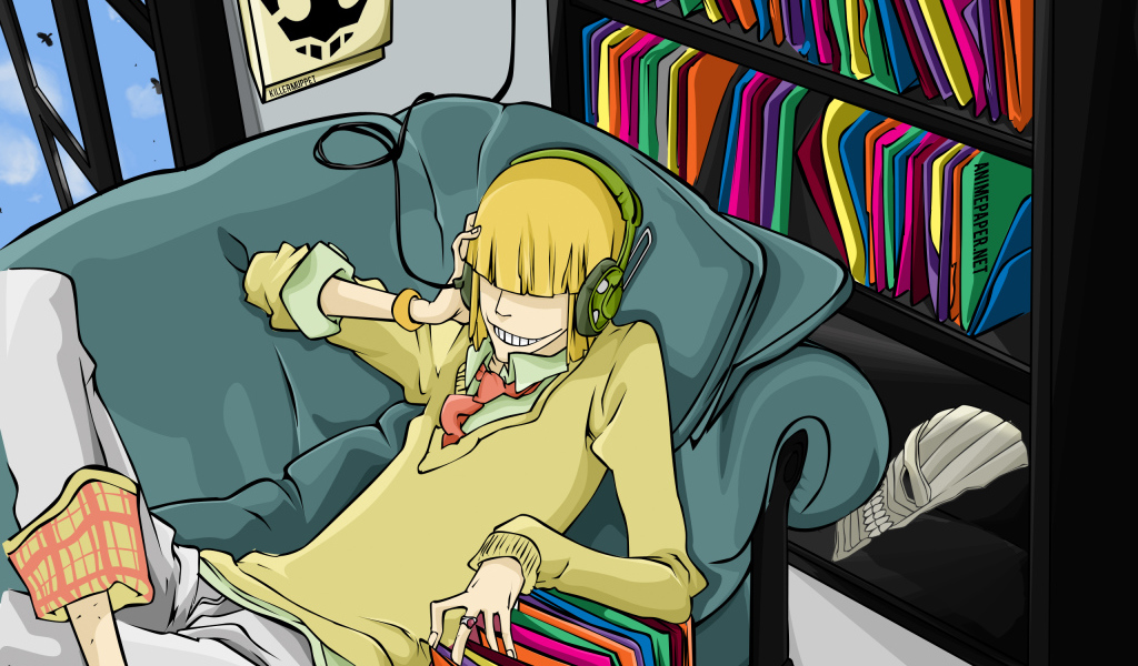 Парень с наушниками