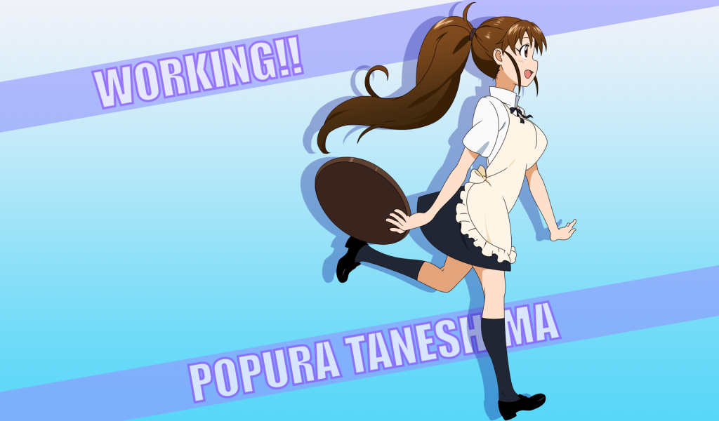 Аниме официантка