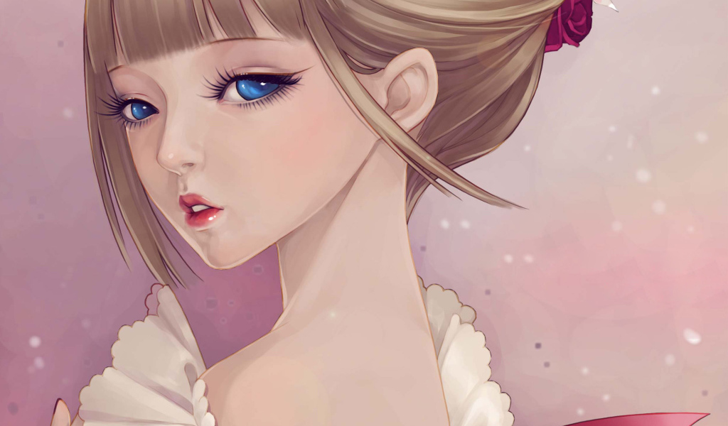 Нежная девочка