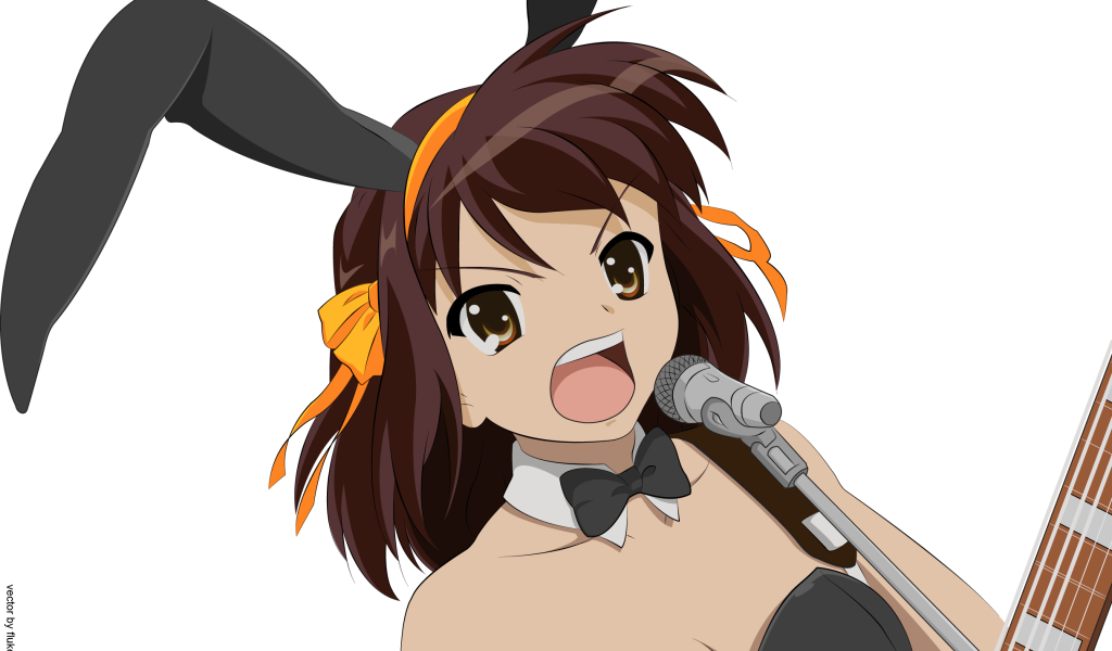 Сузумия у микрофона