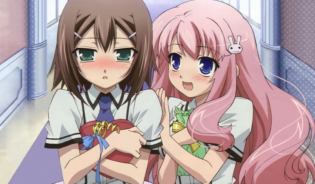 Девочка с сердечком