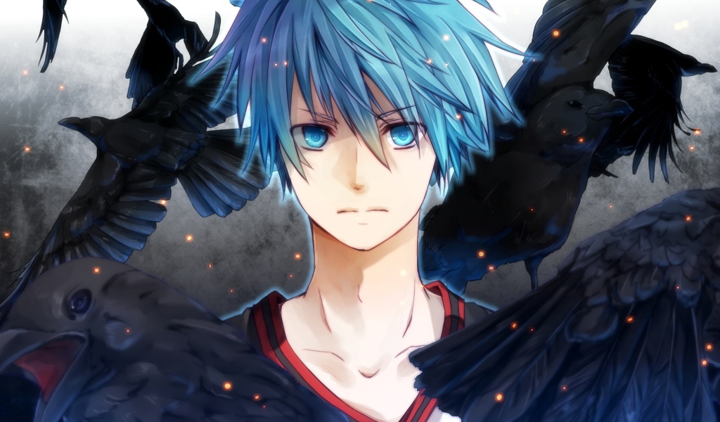 Парень и вороны