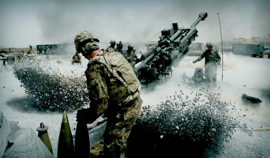 Выстрел из пушки