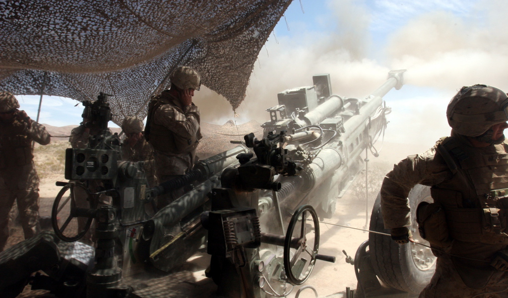 Стрельба из гаубицы