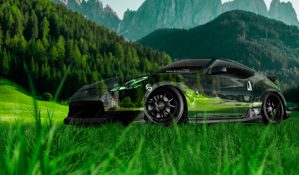 Nissan на природе