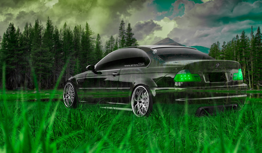 Прозрачный BMW