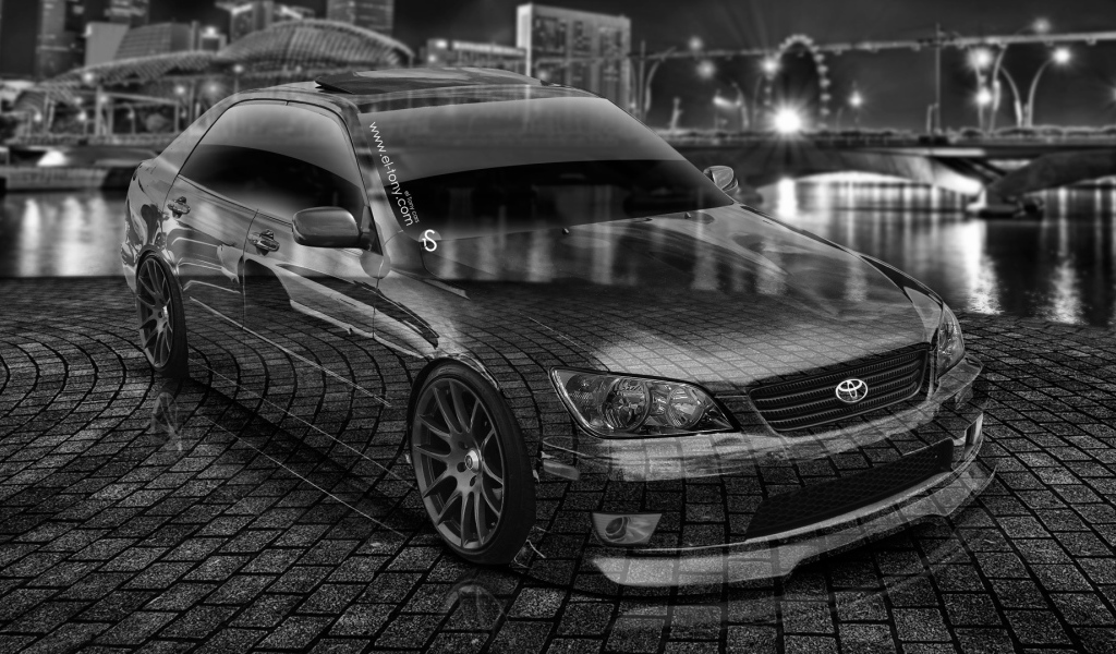 Toyota Altezza на набережной