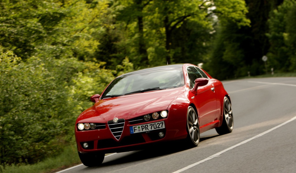 Новая машина Alfa Romeo brera