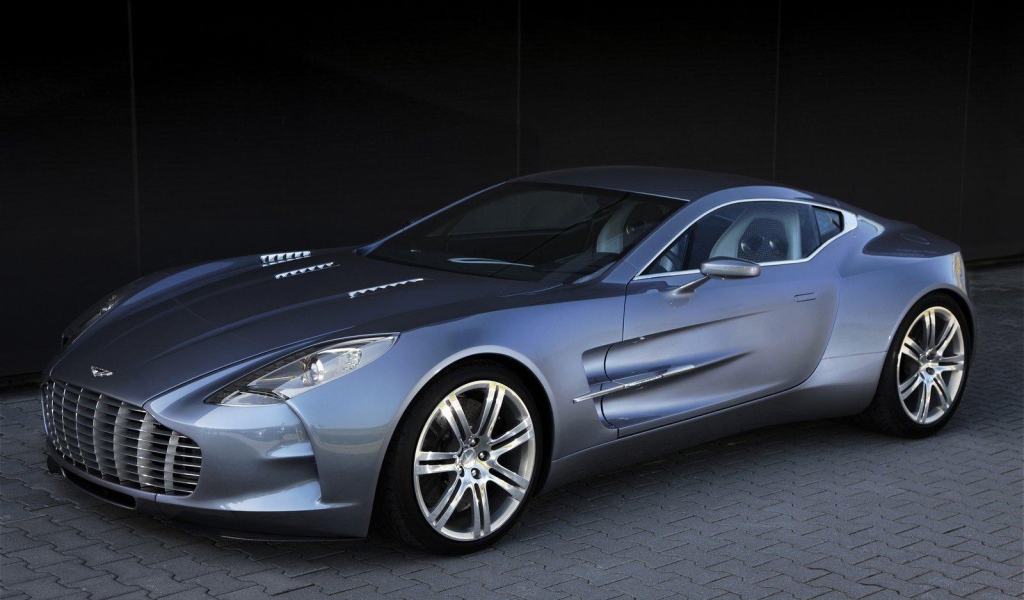Голубой металлик Aston Martin one 77