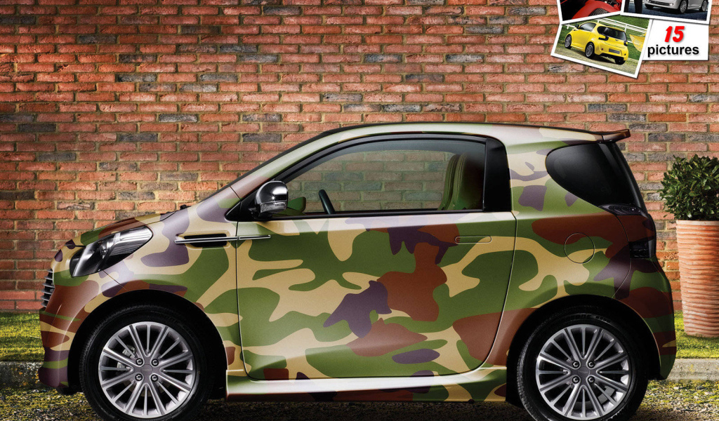 Новая машина Aston Martin cygnet