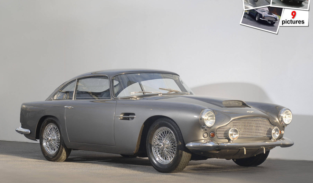 Новая машина Aston Martin db4