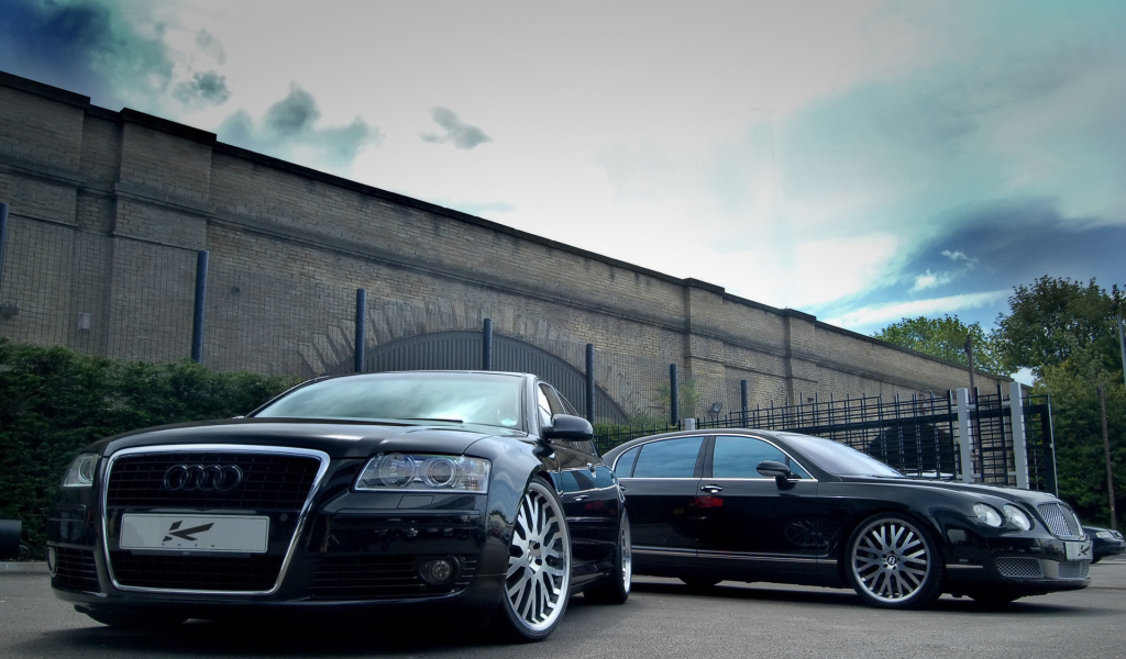 Красивый автомобиль Audi a8