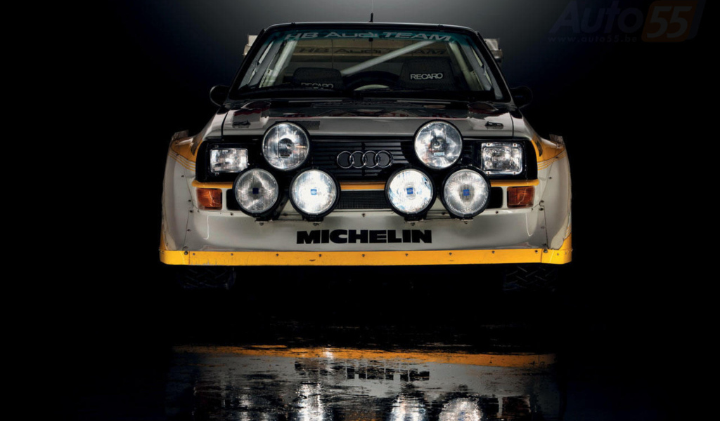 Новая машина Audi quattro
