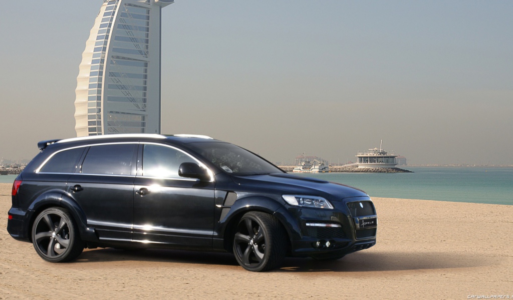 Тест драйв автомобиля audi q7