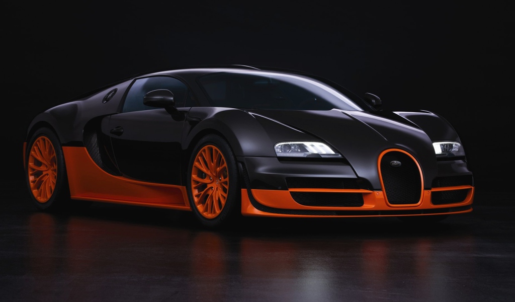 Спортивный Bugatti veyron