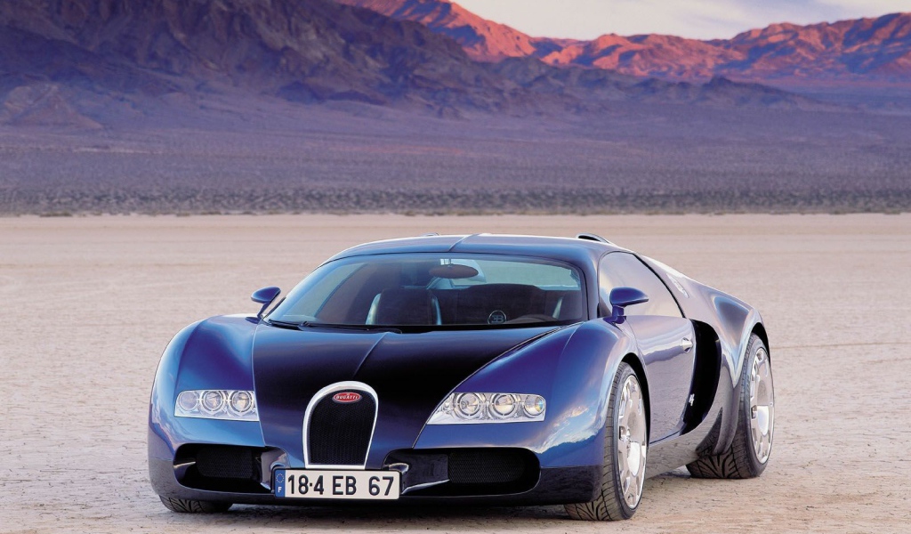 Bugatti Veyron supersport 16.4 на природе