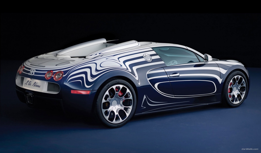 Разрисованный Бугатти