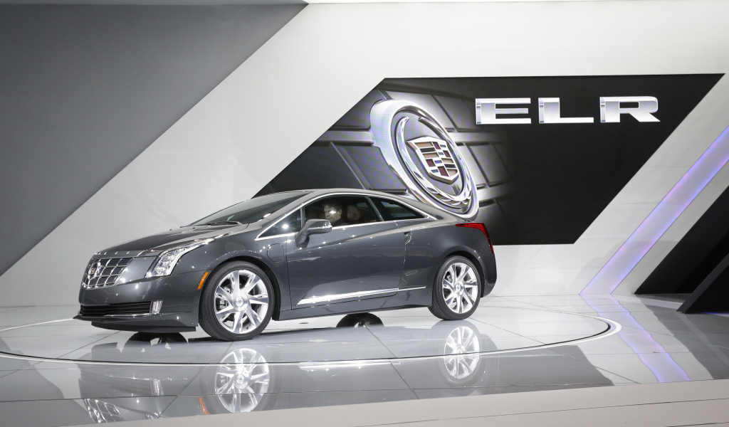 Красивый автомобиль Cadillac ERL 2014 года