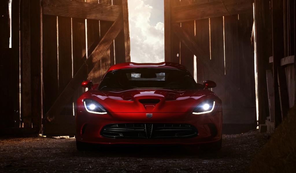 Машина Dodge srt viper