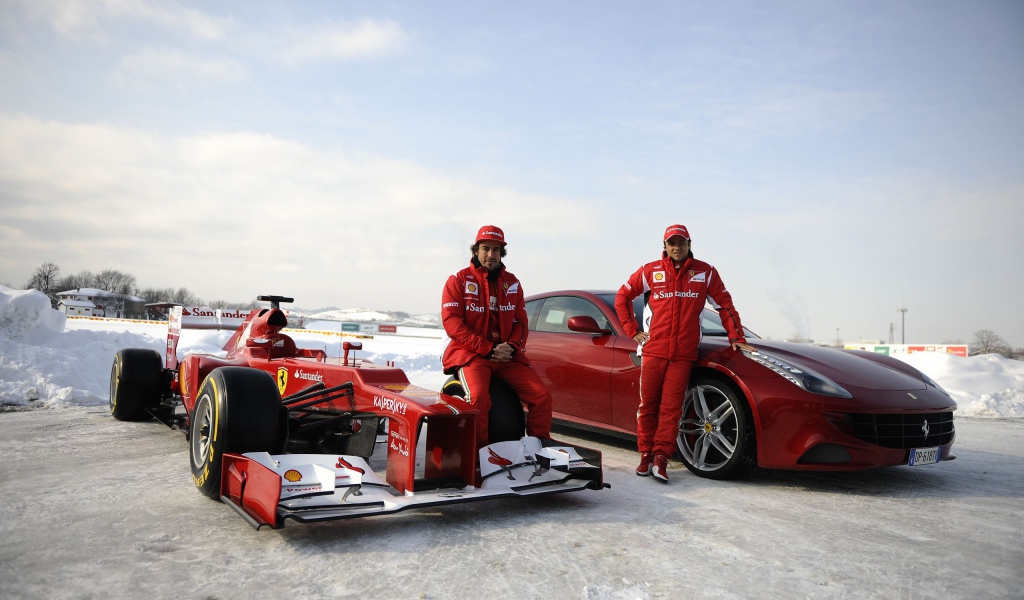 Феррари формула один с пилотами