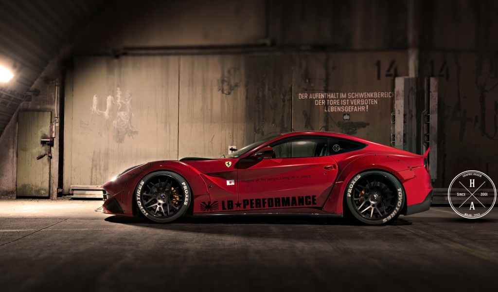 Производительный Ferrari 458 Italia