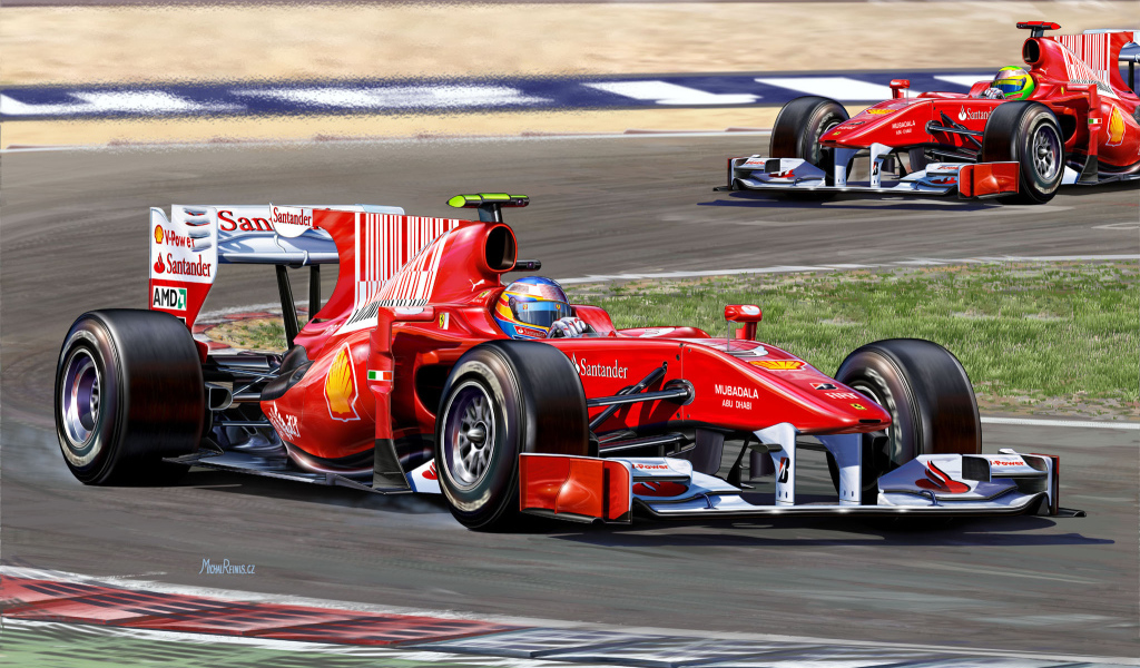 Гоночный автомобиль Феррари