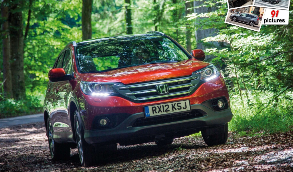 Автомобиль марки Honda модели CR V