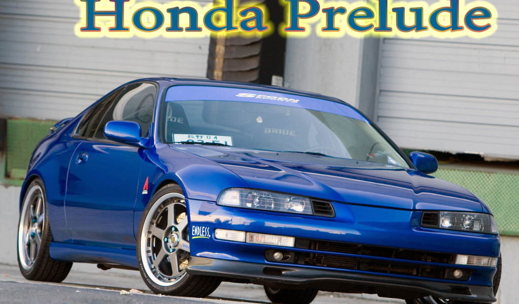 Test drive the car Honda Prelude club 