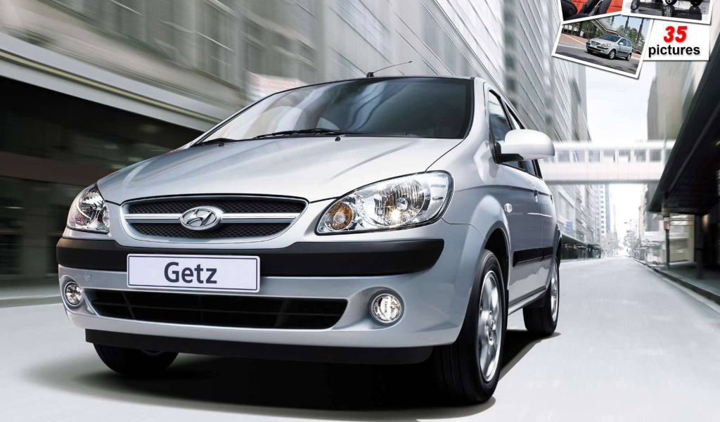 Автомобиль марки Hyundai модели Getz