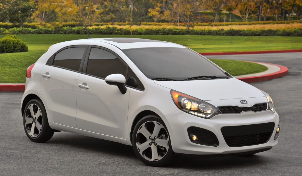 Красивый автомобиль Kia  Rio в Москве