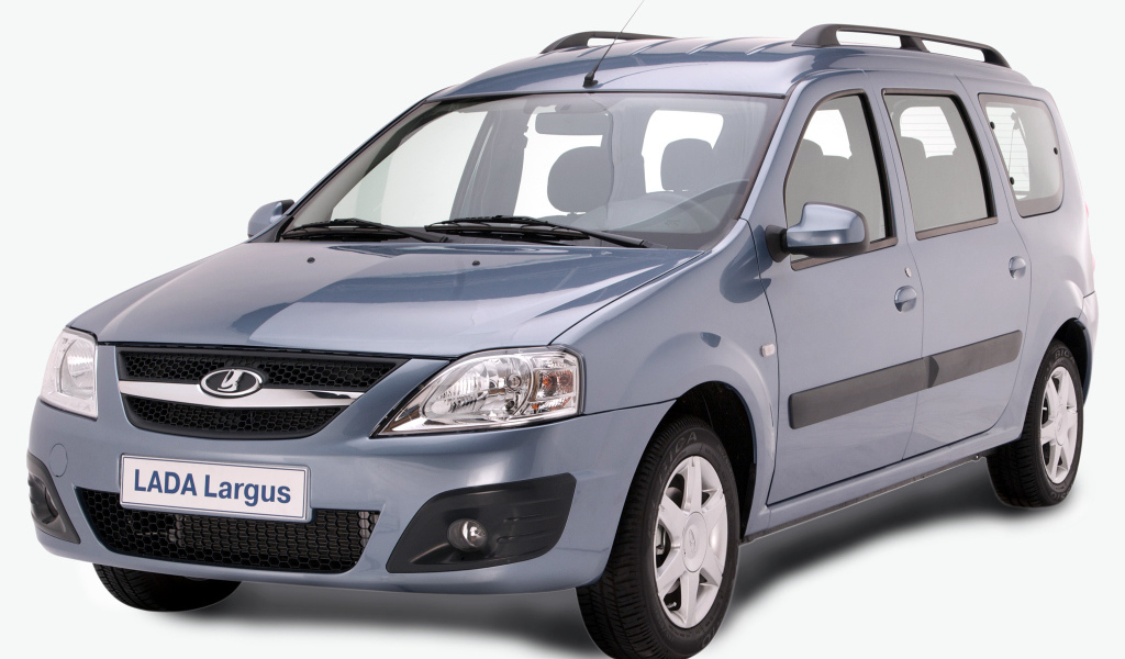 Серая Lada Largus