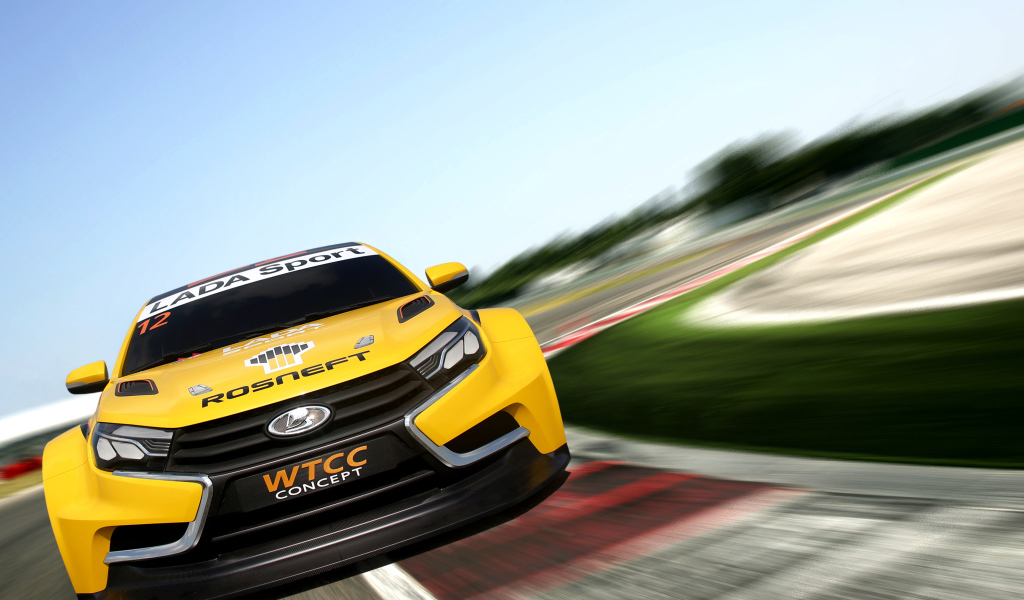 Гоночная Лада Веста