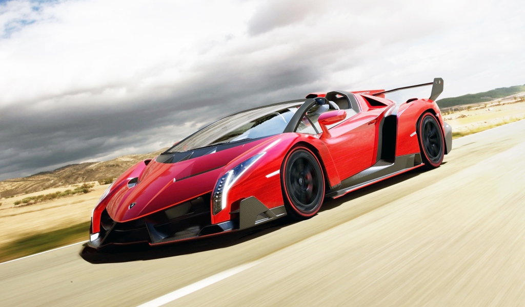 Модель 2014 Lamborghini Veneno Roadster