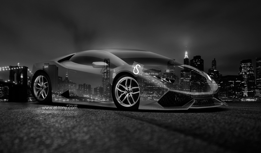 Красивый автомобиль Lamborghini Huracan в Москве