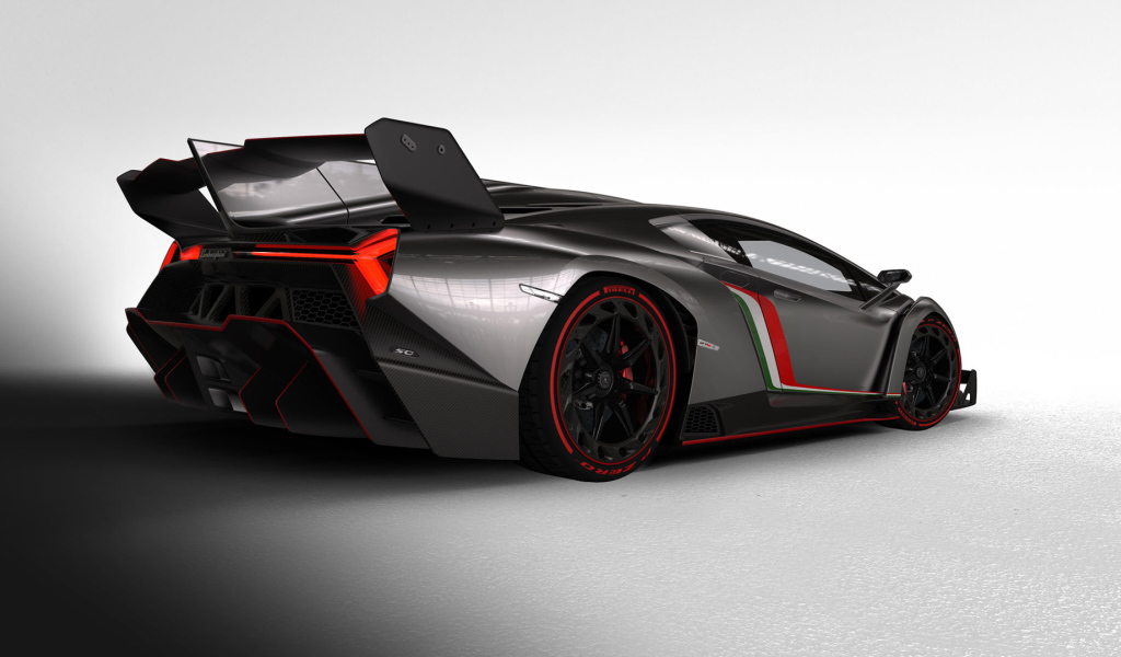 Красивый автомобиль Lamborghini Veneno