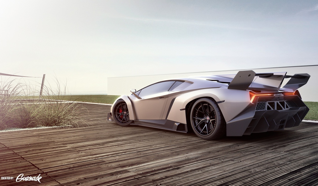 Спорт кар Lamborghini veneno