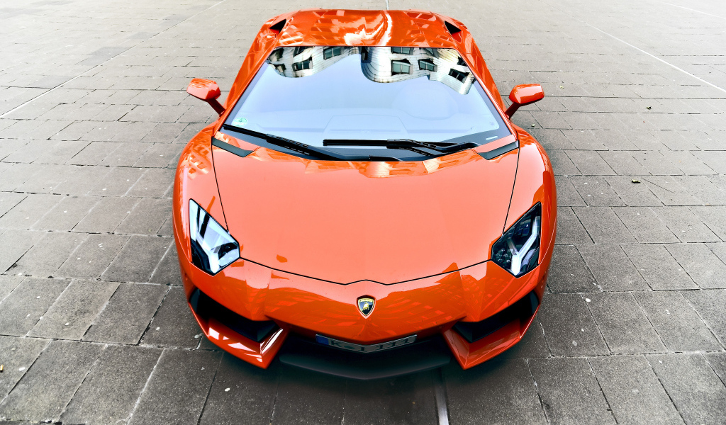 Оранжевый Ламборджини