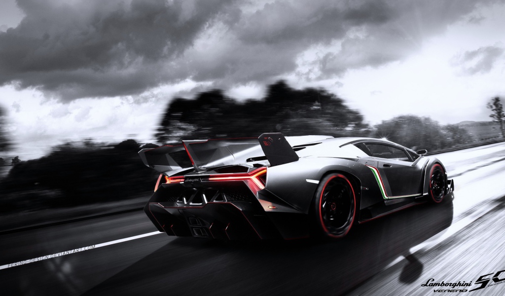 Тест драйв автомобиля Lamborghini Veneno