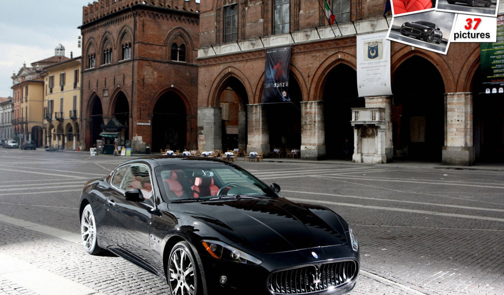 Красивый автомобиль Maserati Granturismo