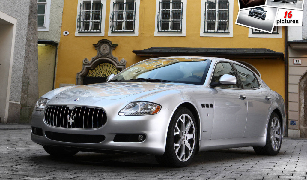 Автомобиль марки Maserati модели Quattroporte