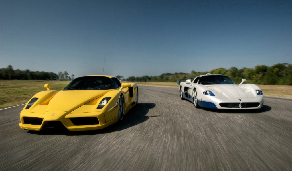 Новая машина Maserati MC12