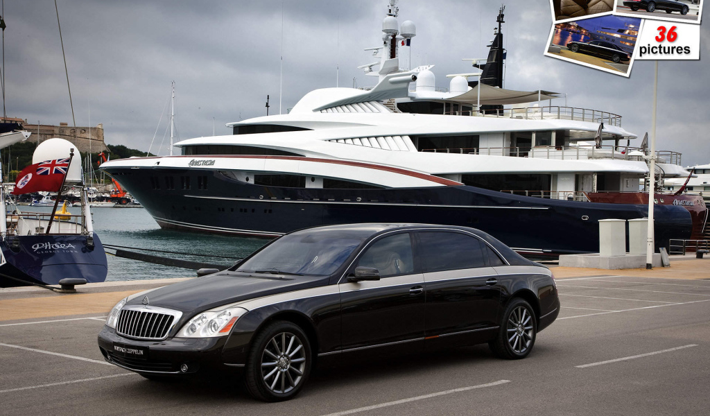  Красивый автомобиль Maybach  2014